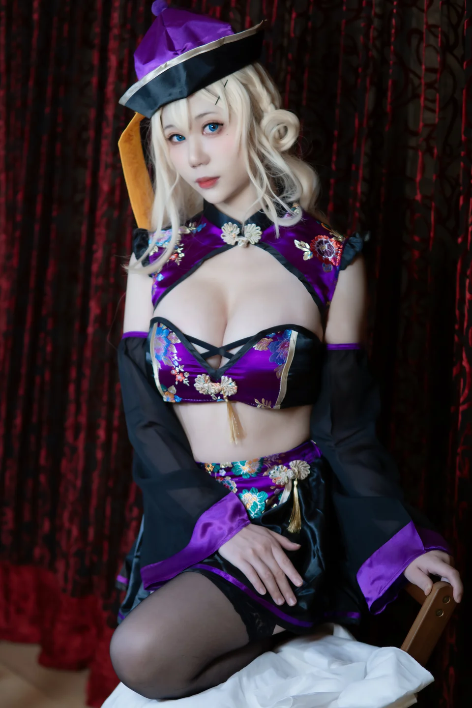 坊桥夜泊_No_002_Sugar_Whip_戦斗キョンシー_紫_40P_375MB tg@simisebaisi 【丝足阁】006.webp